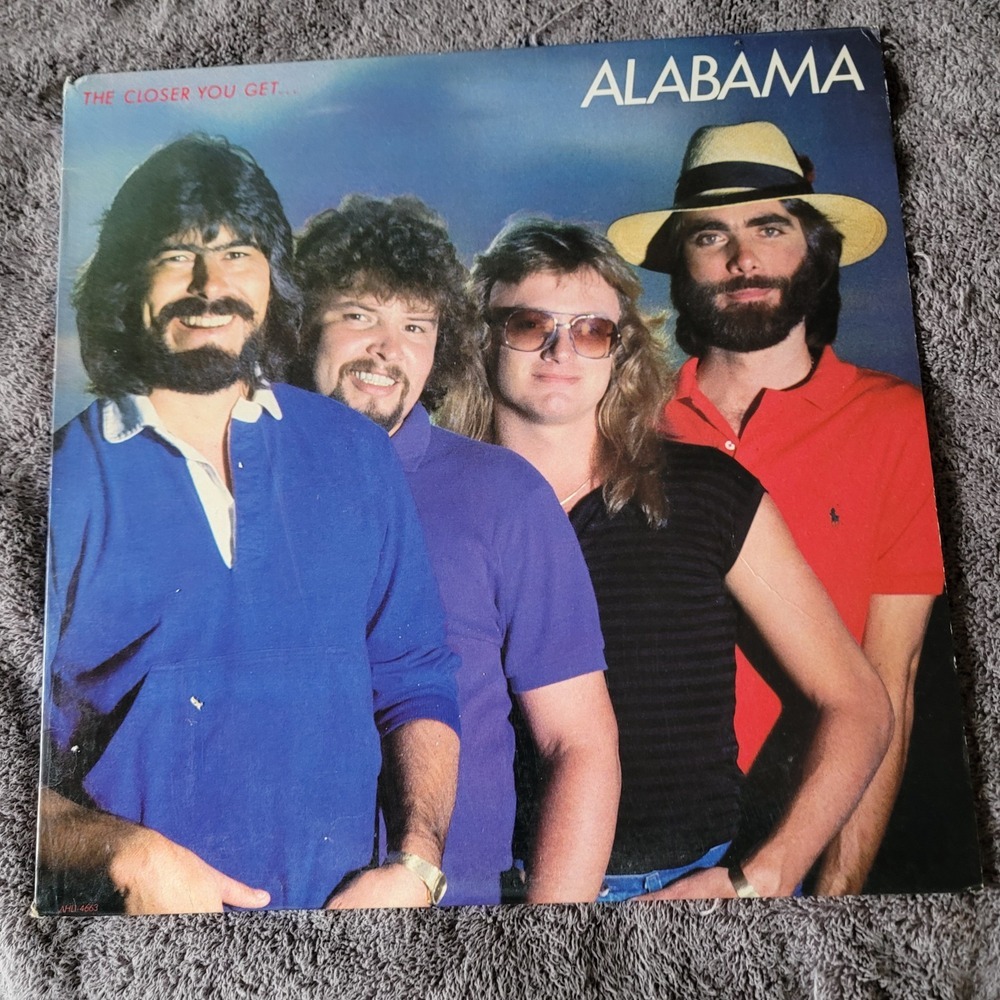 Alabama - The Closer You Get...‎ - RCA - AHL1-4663 - LP, Album, VG 1983